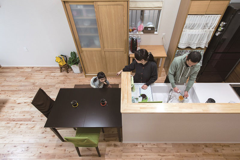 昭和住宅 【2706万円/間取図有】平屋×土間×中2階＆キッズフロア　生活動線のよい自然素材の家の建築実例画像8