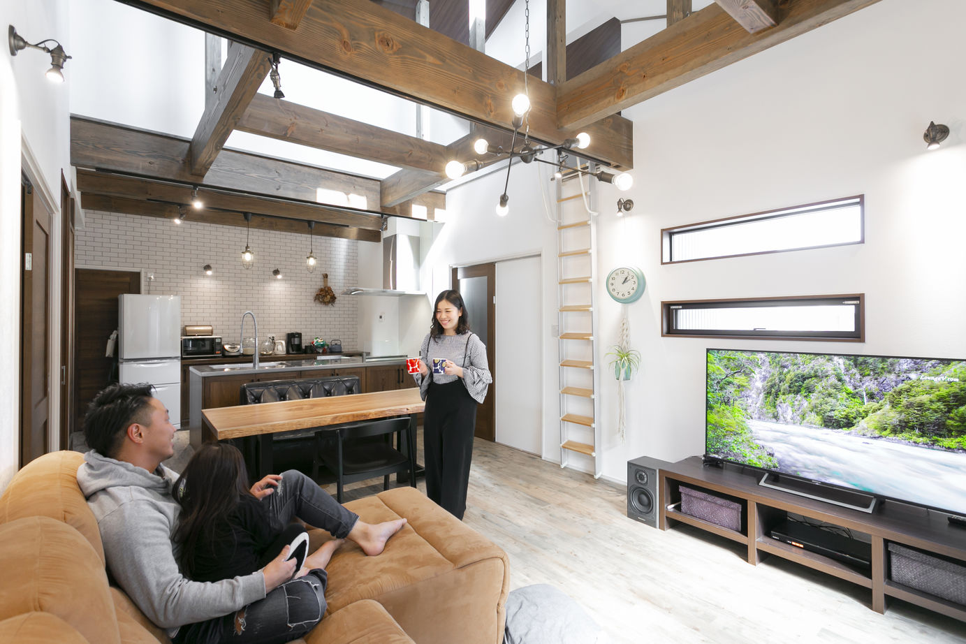 昭和住宅 【北九州市/2320万円/間取図有】施主のセンス＆家のポテンシャルが光る 自然素材が心地いい西海岸風の平屋の建築実例画像3