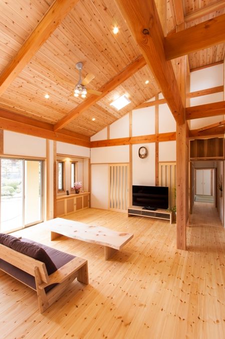 昭和住宅 【鞍手郡/3980万円/間取図有】杉や檜の香りで毎日が森林浴。家族の健康のため化学的なものを使用しない平屋の建築実例画像3