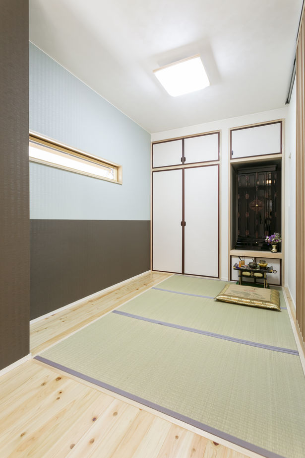 昭和住宅 【北九州市八幡西区/2274万円/間取図有】限られた敷地に、ゆとりの平屋　設計の工夫で叶えた快適空間の建築実例画像4