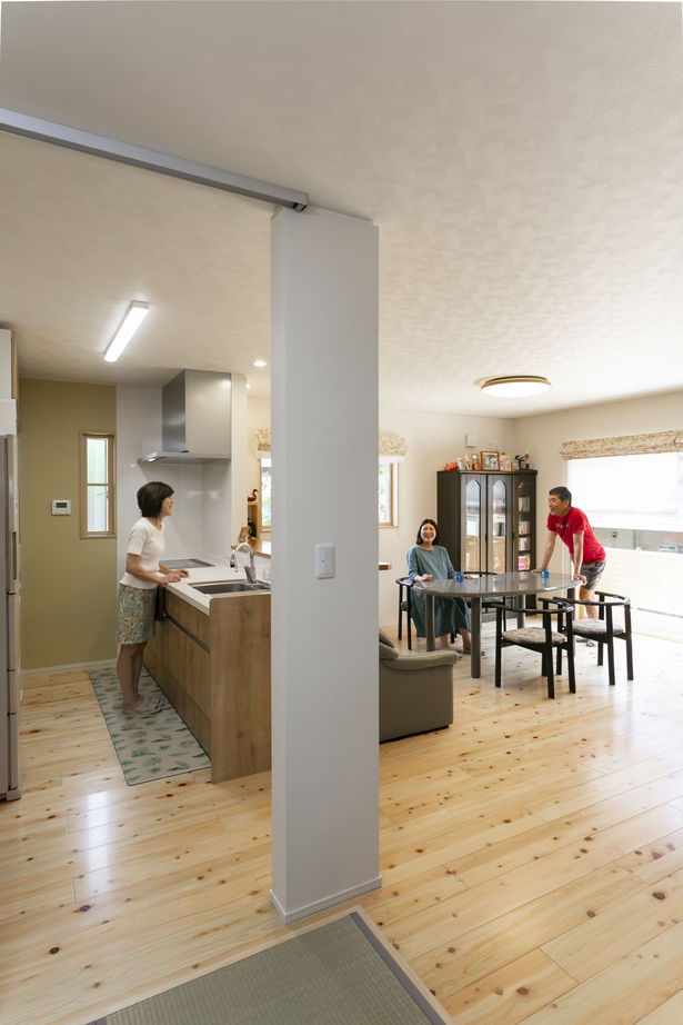 昭和住宅 【北九州市八幡西区/2274万円/間取図有】限られた敷地に、ゆとりの平屋　設計の工夫で叶えた快適空間の建築実例画像6