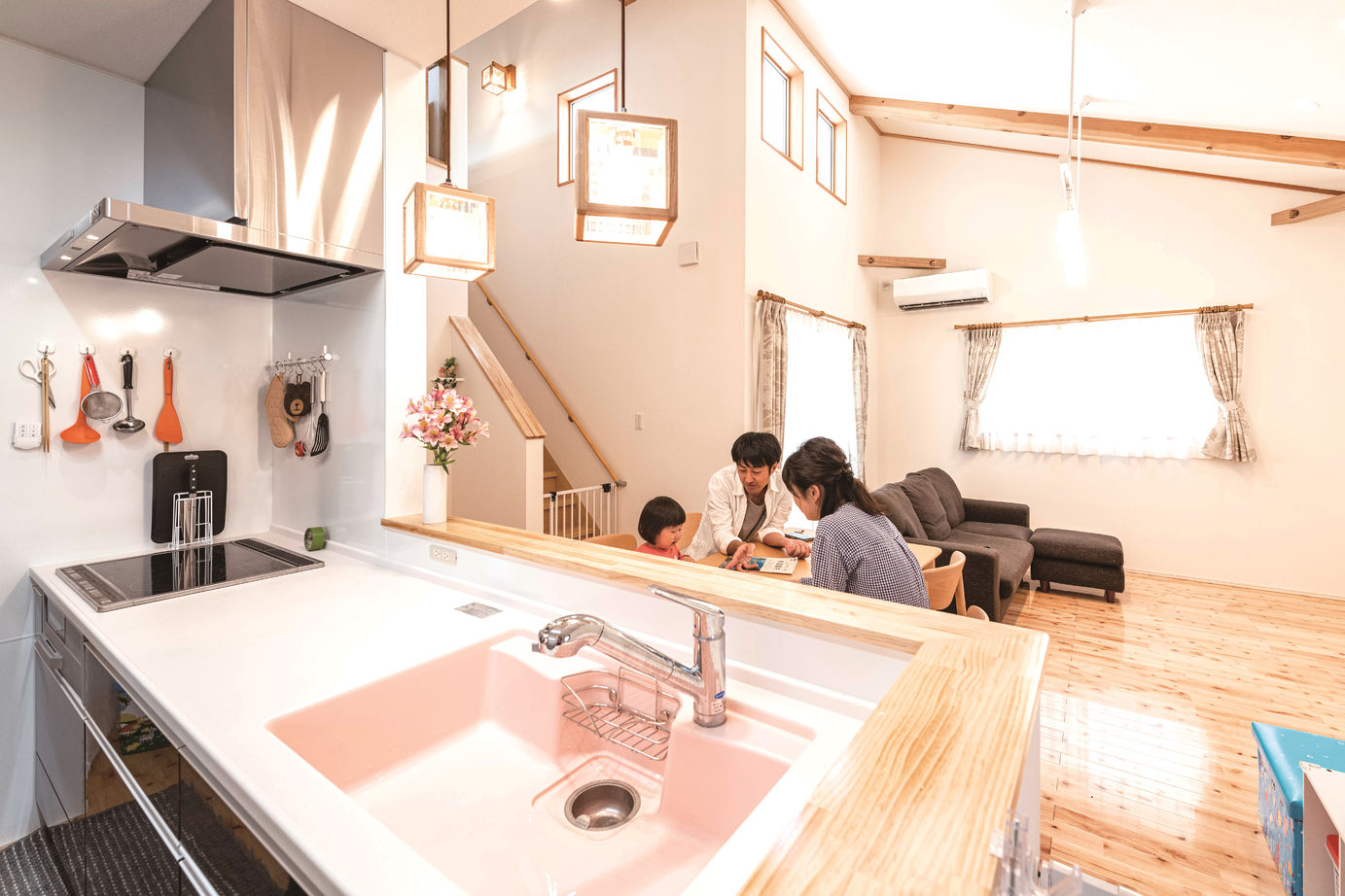 昭和住宅 【北九州市八幡西区/2919万円/間取図有】「お気に入りは爽やかリビング」地域材を使い職人が建てる木の家の建築実例画像3