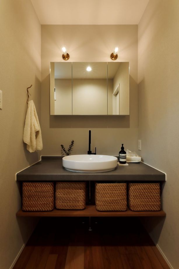 アーバンプランニング 【北摂｜吹田市｜間取り】家族と過ごす時間の質が格段にアップした、グレー×オークのやさしい住まいの建築実例画像7