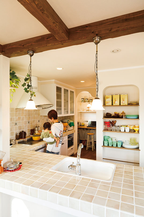 アートクラフト 【3500～4000万円/埼玉県】間取り図あり《プロヴァンス風》午後は 　シンボルツリーの下でティータイム♪の建築実例画像2