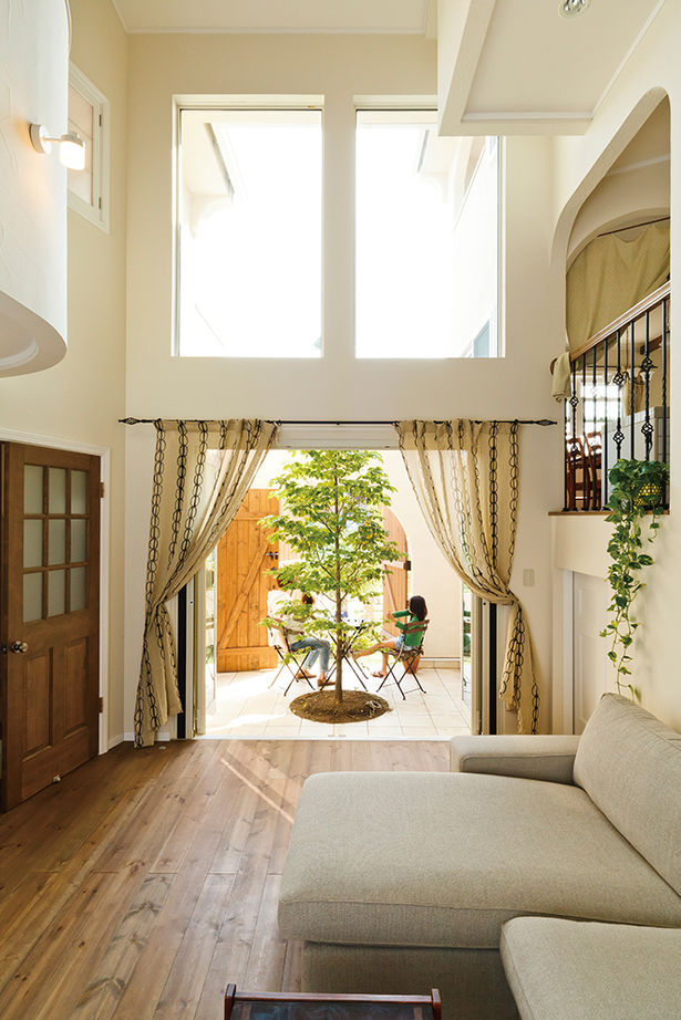 アートクラフト 【3500～4000万円/埼玉県】間取り図あり《プロヴァンス風》午後は 　シンボルツリーの下でティータイム♪の建築実例画像3