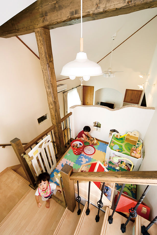 アートクラフト 【2000～2500万円/埼玉県】《パステルカラー平屋》 愛らしくどこか懐かしいパステルカラー平屋の家の建築実例画像3