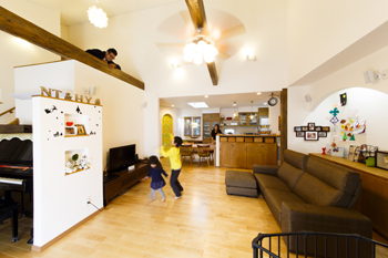 アートクラフト 【3000～3500万円/40坪台/間取り有/埼玉県】《カフェのような平屋風》デザインも素材もこだわりの住まいの建築実例画像3