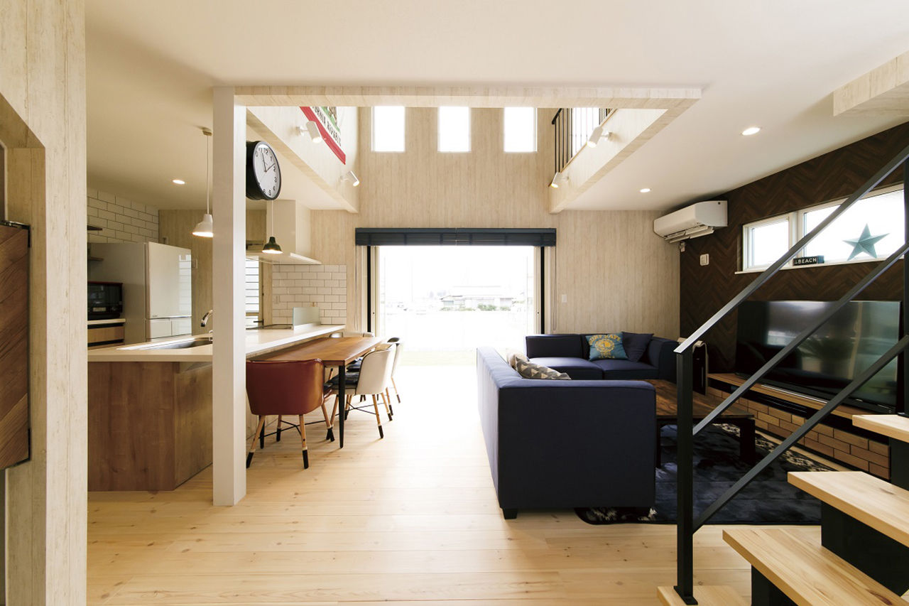 アートクラフト 【西海岸スタイルの家】家の内外でアメリカンリゾートを満喫する家の建築実例画像3