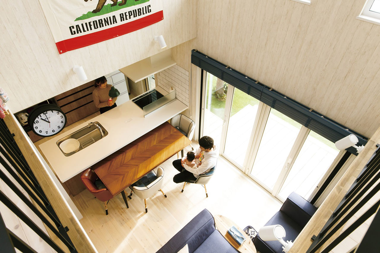 アートクラフト 【西海岸スタイルの家】家の内外でアメリカンリゾートを満喫する家の建築実例画像4