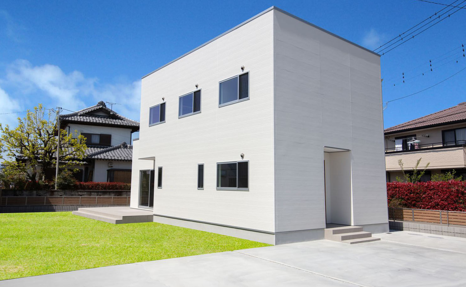 Suumo 1900万円 モダン キュービックな外観でスタイリッシュな家 Samata の建築実例詳細 注文住宅