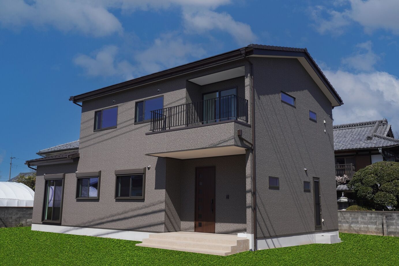 SAMATA 【3485万円/46.33坪/間取り図あり】お互いが気持ちよく暮らせる上下分離型２世帯住宅の建築実例画像1