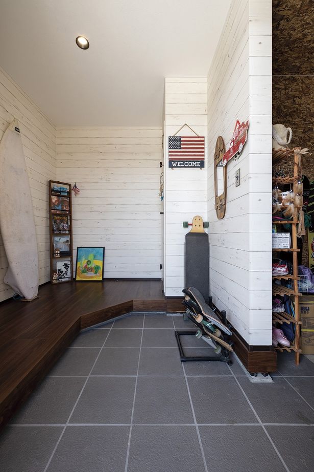 アゲルホーム 「好き」を各所にちりばめて、趣味も家族の時間も楽しめる1.5階建ての家の建築実例画像7