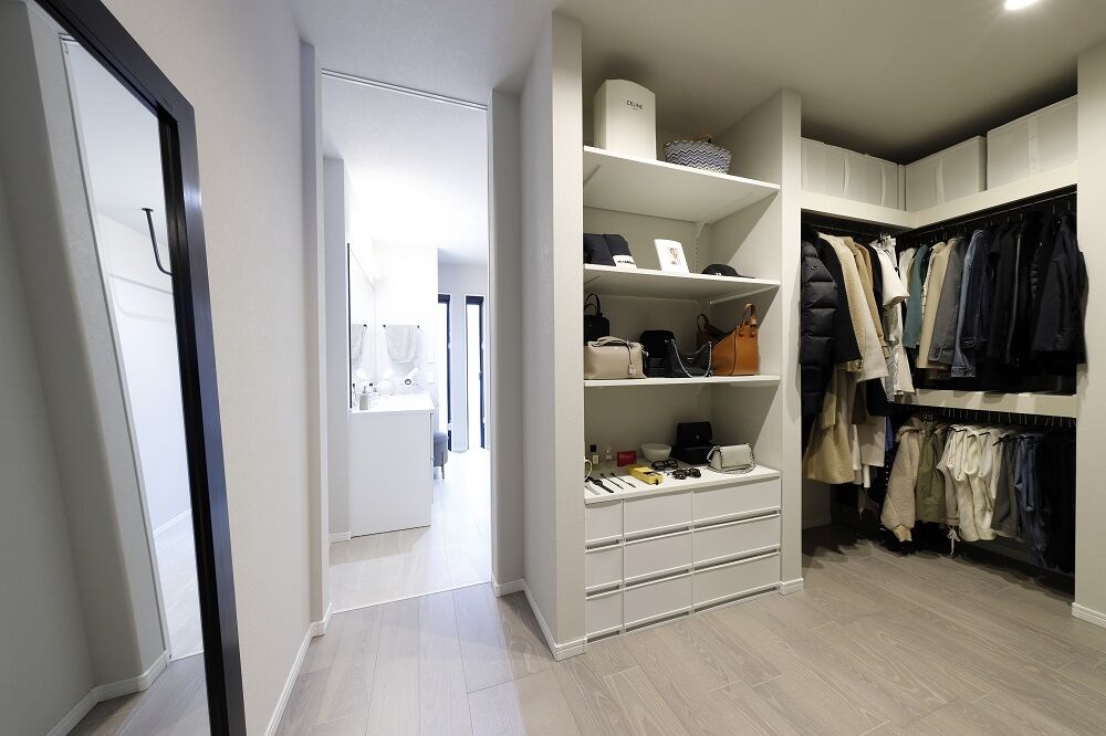 ひかりハウジング 【土岐市/ウォークインクローゼット】開放感溢れるホテルライクな注文住宅の建築実例画像4