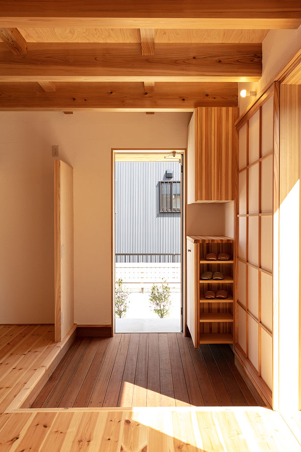 いがみ建築工房　伊神建設 【各務原市｜自然素材】「こんなお家で暮らしたい」で叶えたコンパクトなのに伸びやかな「小さな家」の建築実例画像3