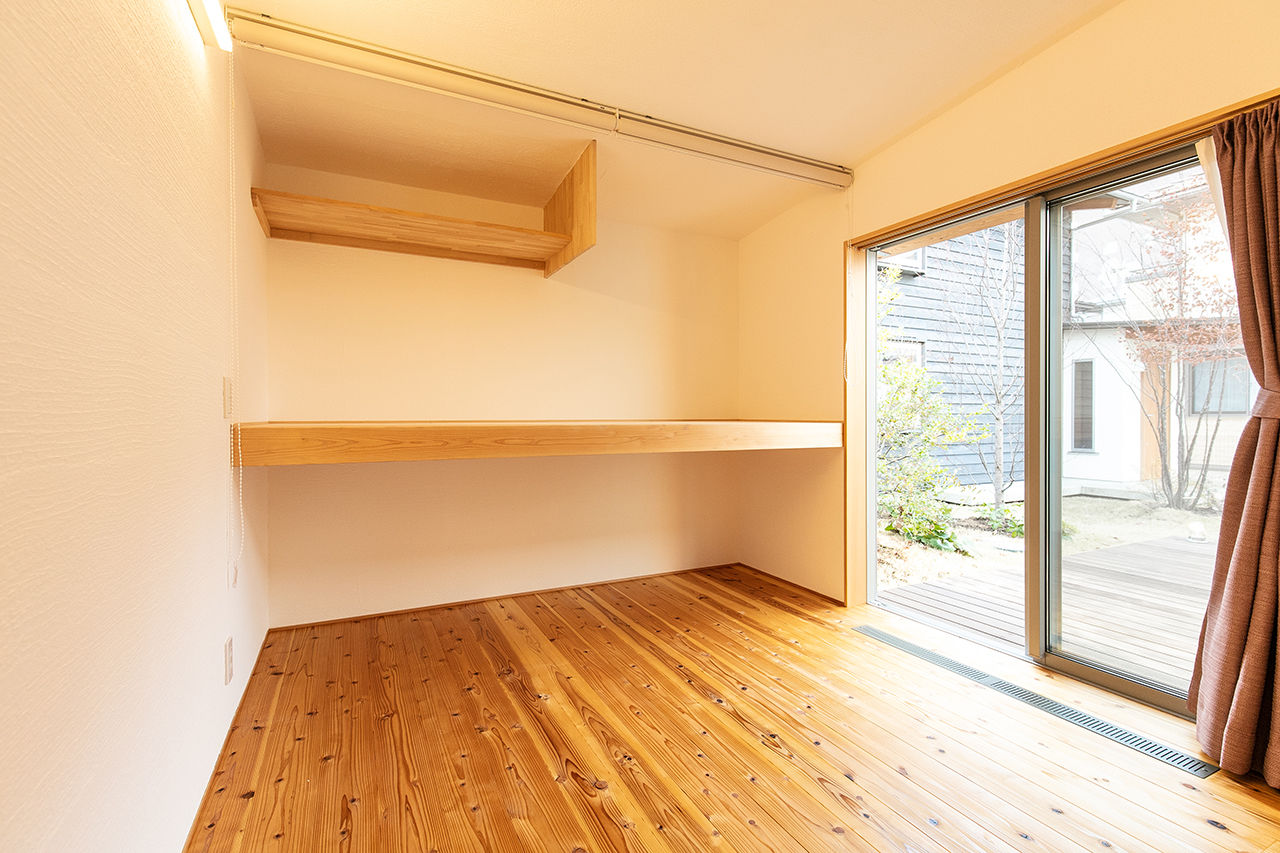 いがみ建築工房　伊神建設 【各務原市｜自然素材】日本伝統の「土蔵造り」をほうふつとさせる、どこか懐かしさを感じる「小さな家」の建築実例画像7