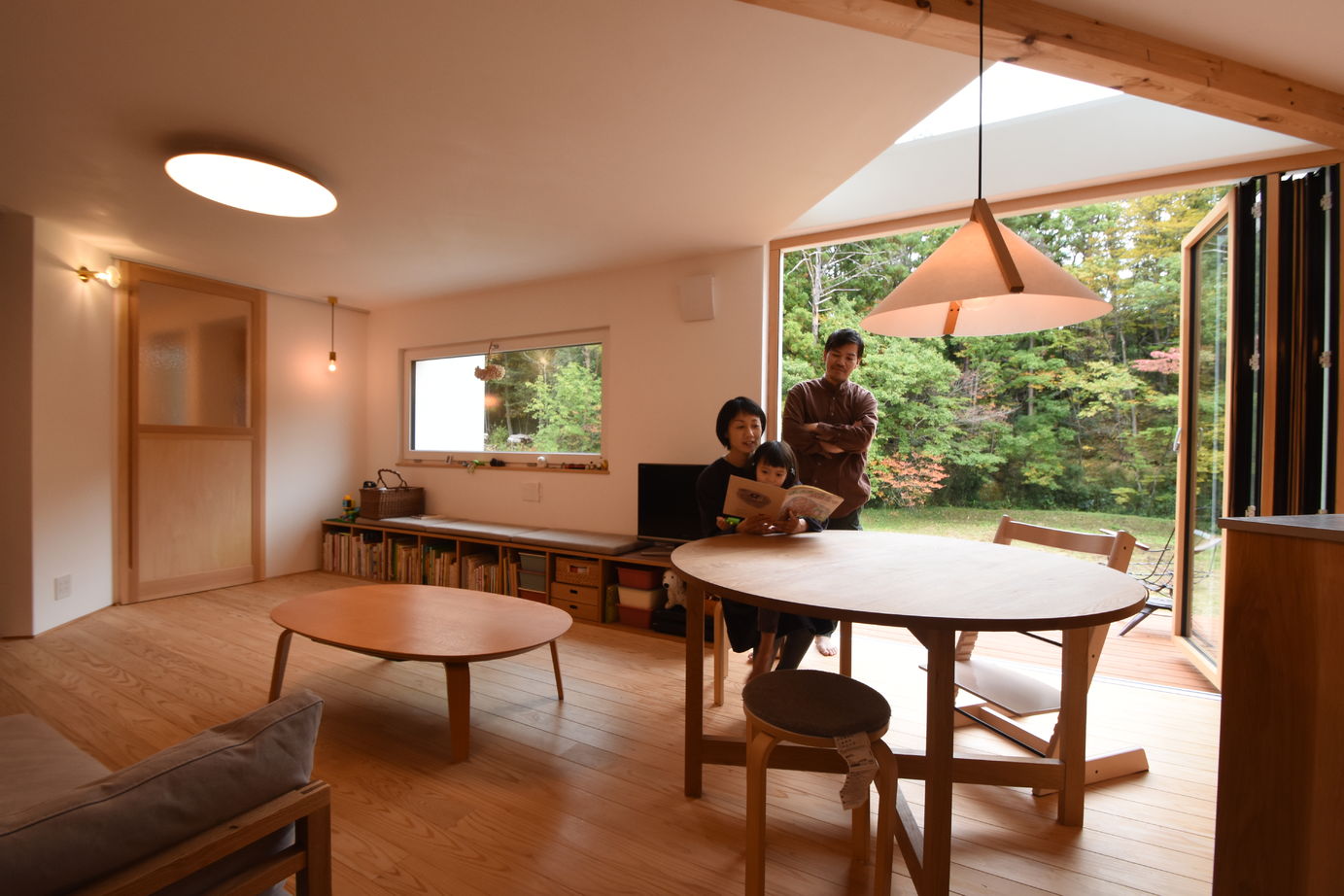 negla設計室 【扇形変形土地】自然と共生しながら美しく暮らす、アイデア満載の建築士自邸の建築実例画像3