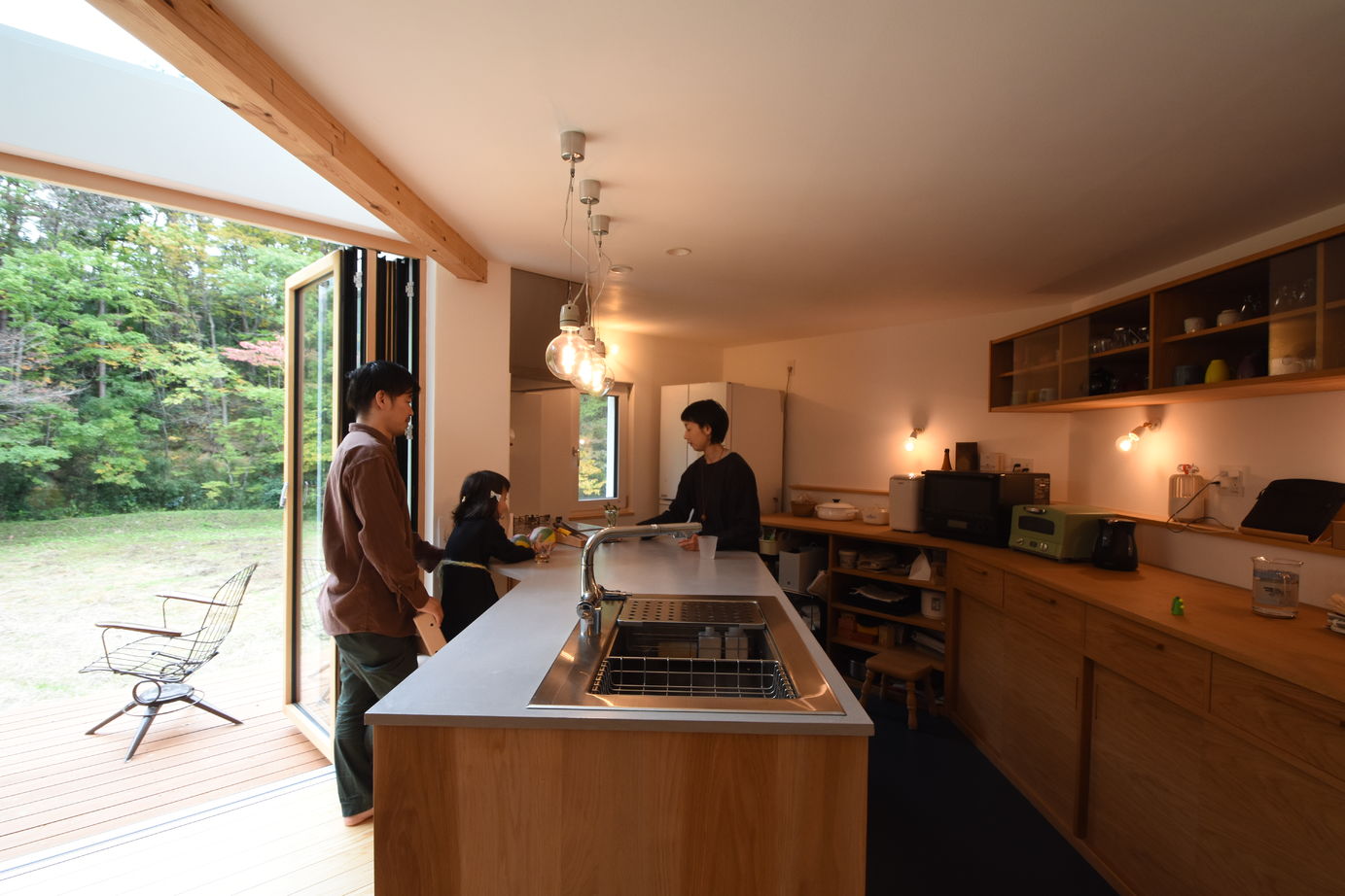 negla設計室 【扇形変形土地】自然と共生しながら美しく暮らす、アイデア満載の建築士自邸の建築実例画像4