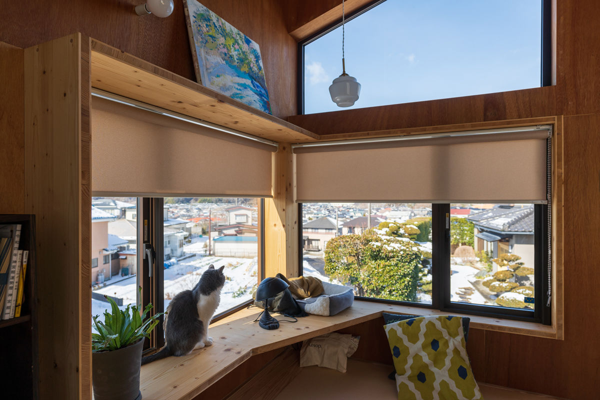 negla設計室 【2000～2500万円・29坪】細部にこだわり、創られた空間。80年代を思わせるレトロな家の建築実例画像5