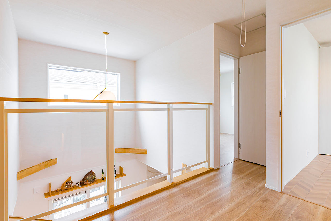 cozy house（コージーハウス） 【自然素材/2000万円台/40坪以下/間取り有】耐震等級3の安心、可愛いと落ち着きを併せた吹抜けリビングの家の建築実例画像7