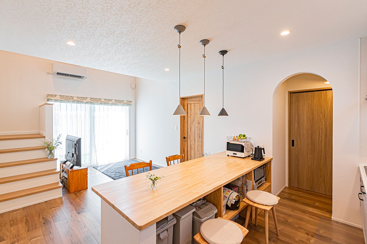 cozy house（コージーハウス） 【平屋/2000万円台/23坪/間取り有】コンパクトなロフト付き平屋。漆喰壁で仕上げた健康志向の二世帯住宅の建築実例画像6