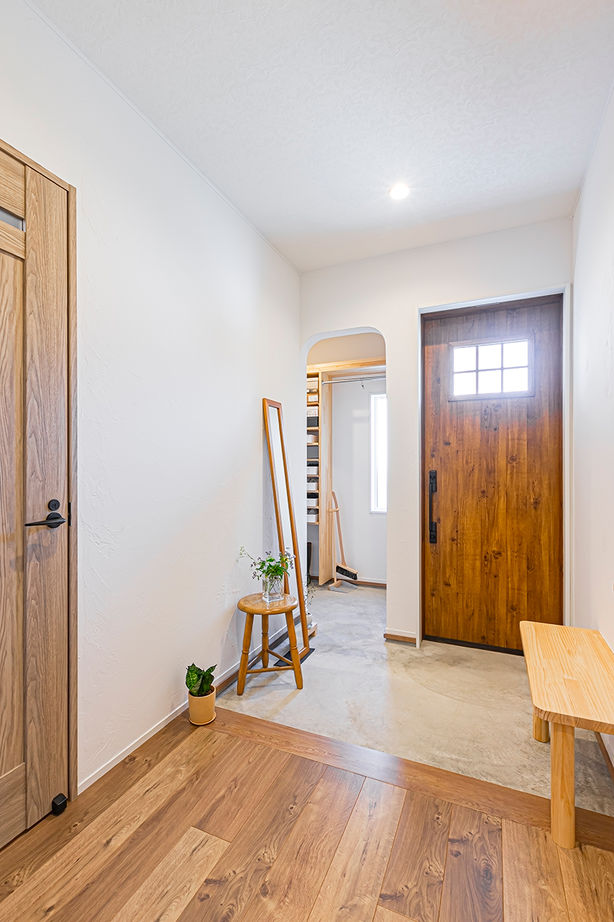 cozy house（コージーハウス） 【平屋/2000万円台/23坪/間取り有】コンパクトなロフト付き平屋。漆喰壁で仕上げた健康志向の二世帯住宅の建築実例画像9