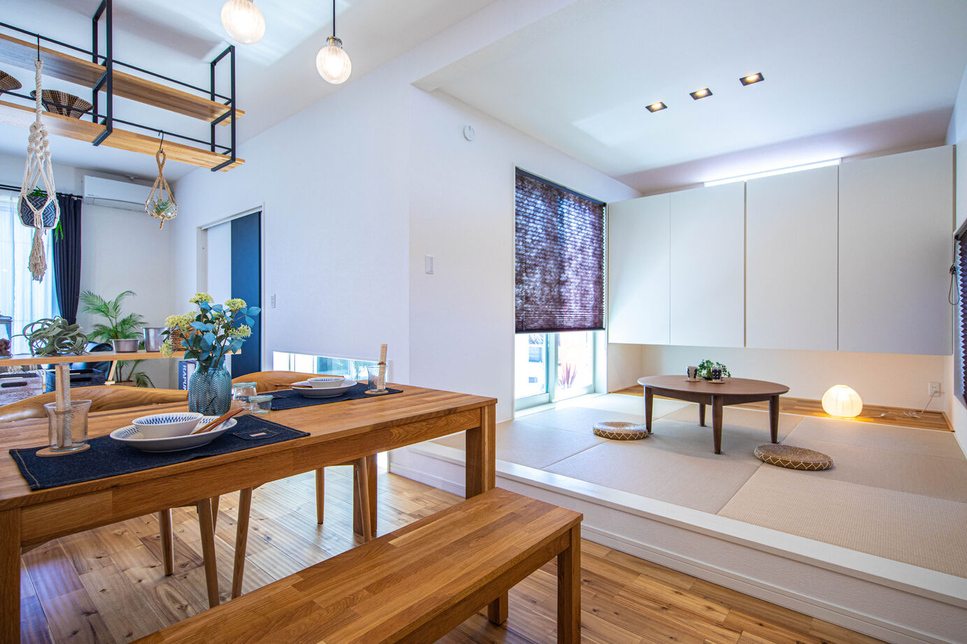 万代ホーム 【2500万円台/宮崎市/33坪/平屋/ロフト/間取り/耐震等級３】縁側のようなデッキのある雑貨屋テイストの平屋の建築実例画像5