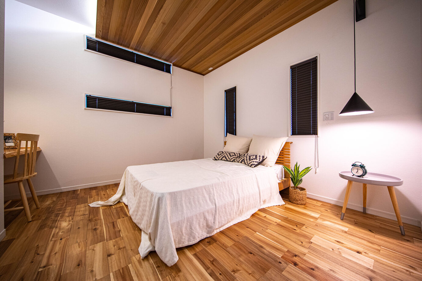 万代ホーム 【2500万円台/宮崎市/33坪/平屋/ロフト/間取り/耐震等級３】縁側のようなデッキのある雑貨屋テイストの平屋の建築実例画像8