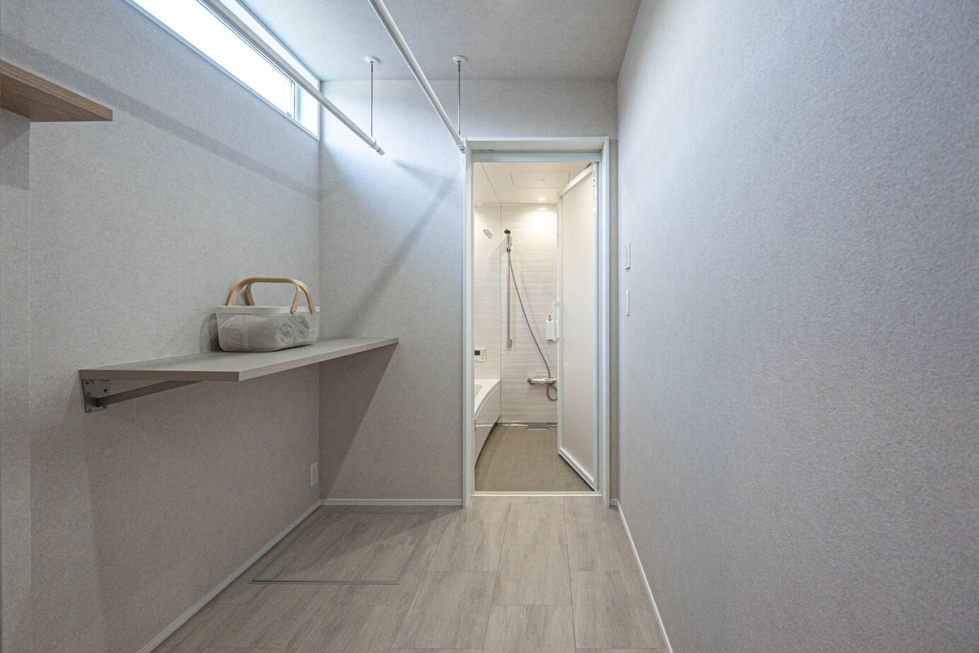 万代ホーム 【1000万円台/26坪/平屋/間取り図有り】無駄のない動線と収納｜くすみ系インテリアのコンパクトハウスの建築実例画像7