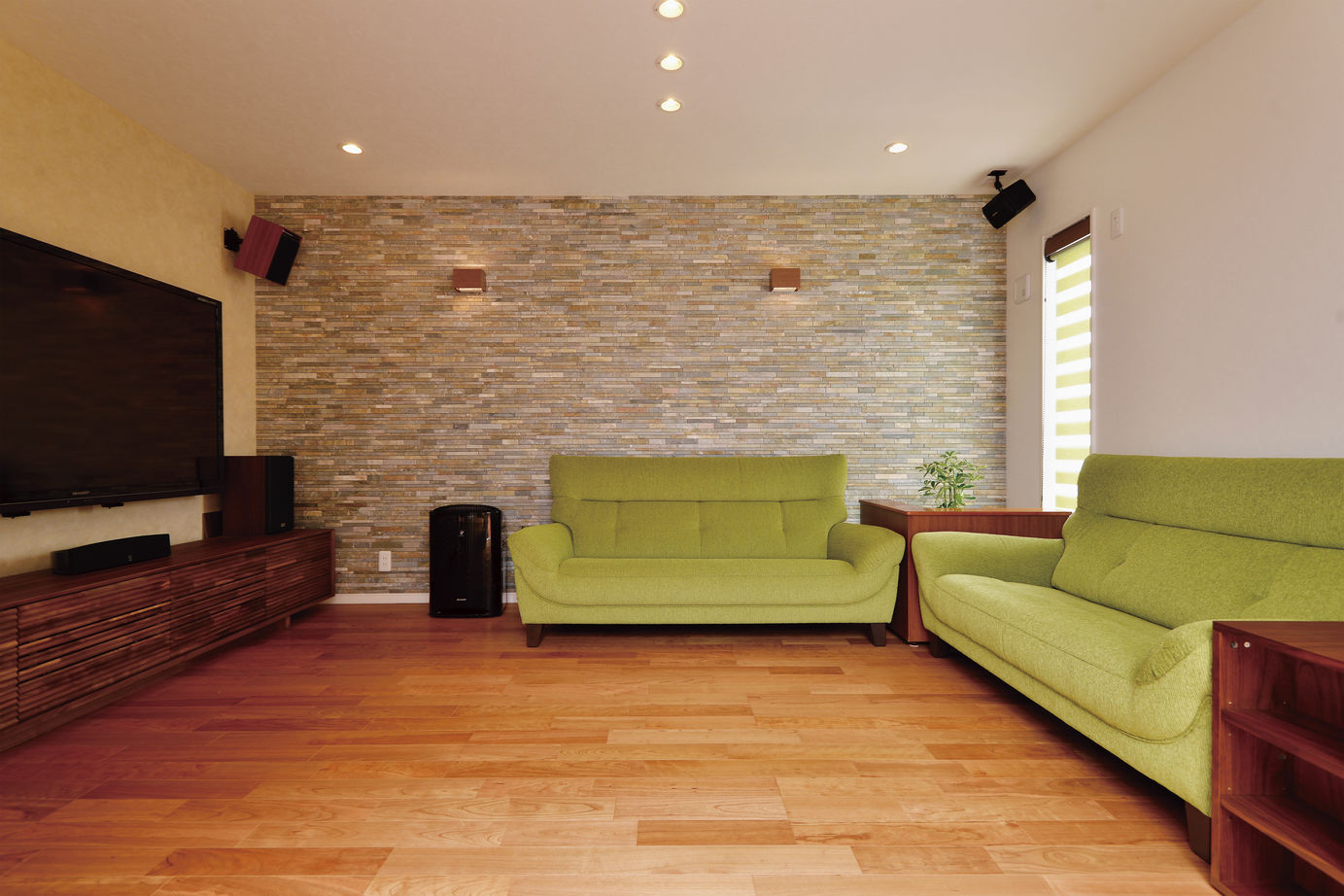 大原建設（パナソニックビルダーズグループ） 【プライバシーを守りながら外と繋がる中庭のある家/間取り有】2匹の愛猫と一緒にゆったりくつろぐの建築実例画像5