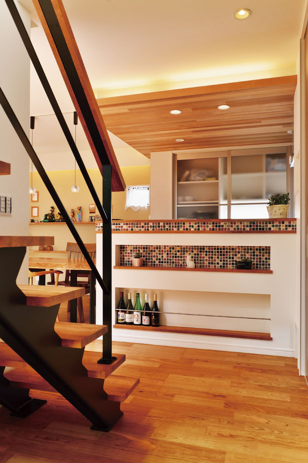 大原建設（パナソニックビルダーズグループ） 【プライバシーを守りながら外と繋がる中庭のある家/間取り有】2匹の愛猫と一緒にゆったりくつろぐの建築実例画像8