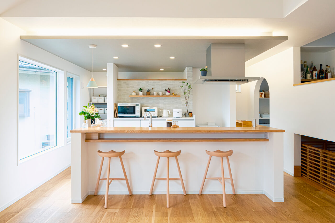 大原建設（パナソニックビルダーズグループ） 【大好きな愛犬のための家】愛犬のために2階までスロープを設置。設計士の伴走で実現した唯一無二の家の建築実例画像2