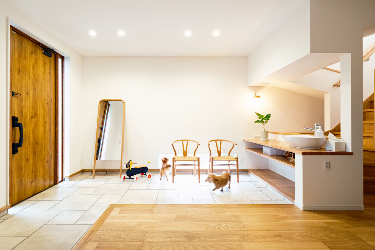 大原建設（パナソニックビルダーズグループ） 【大好きな愛犬のための家】愛犬のために2階までスロープを設置。設計士の伴走で実現した唯一無二の家の建築実例画像10