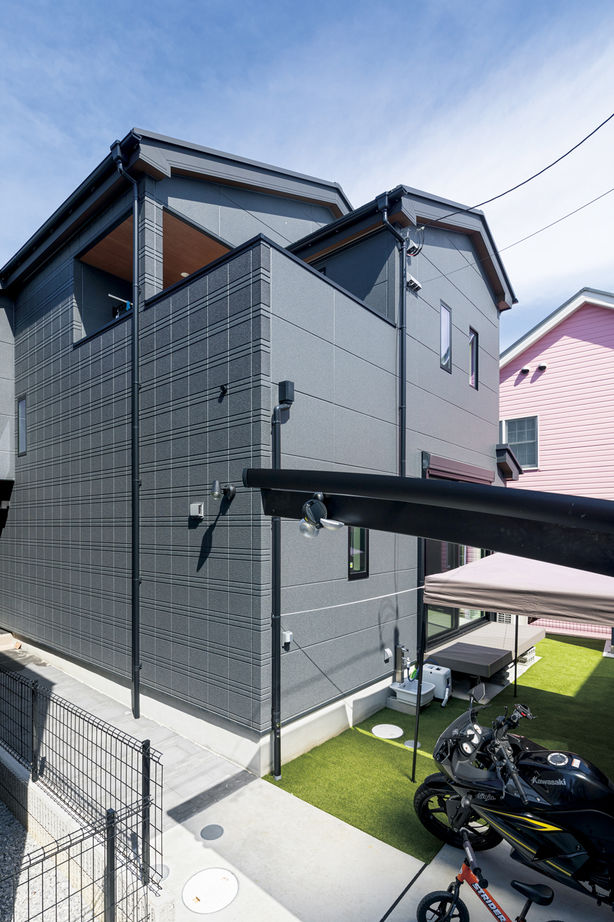 大原建設（パナソニックビルダーズグループ） 【トレーニングルームで家トレを楽しむ、43坪の家/間取り有】心地良い吹き抜けが家族の会話を活発にの建築実例画像10