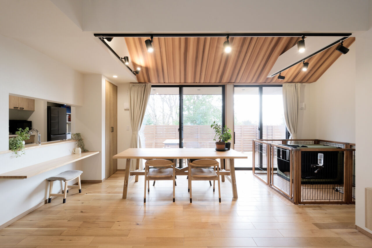 大原建設（パナソニックビルダーズグループ） 【愛犬やバイクを楽しむ、58坪の家/間取り有】ビルトインガレージや広々テラスで、沢山の好きと暮らすの建築実例画像3