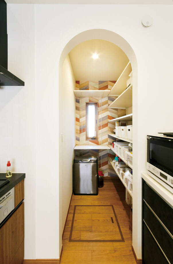 大原建設（パナソニックビルダーズグループ） 【コミックルームのある34坪の郊外の家／間取り有】家族との繋がりを感じつつ、ひとりの時間も満喫できる家の建築実例画像6