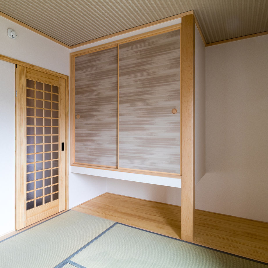 トータテハウジング 【吹き抜け/スキップフロア/造作家具】生活空間を分けて、ゆとりのある楽しいおうち時間を実現！の建築実例画像5