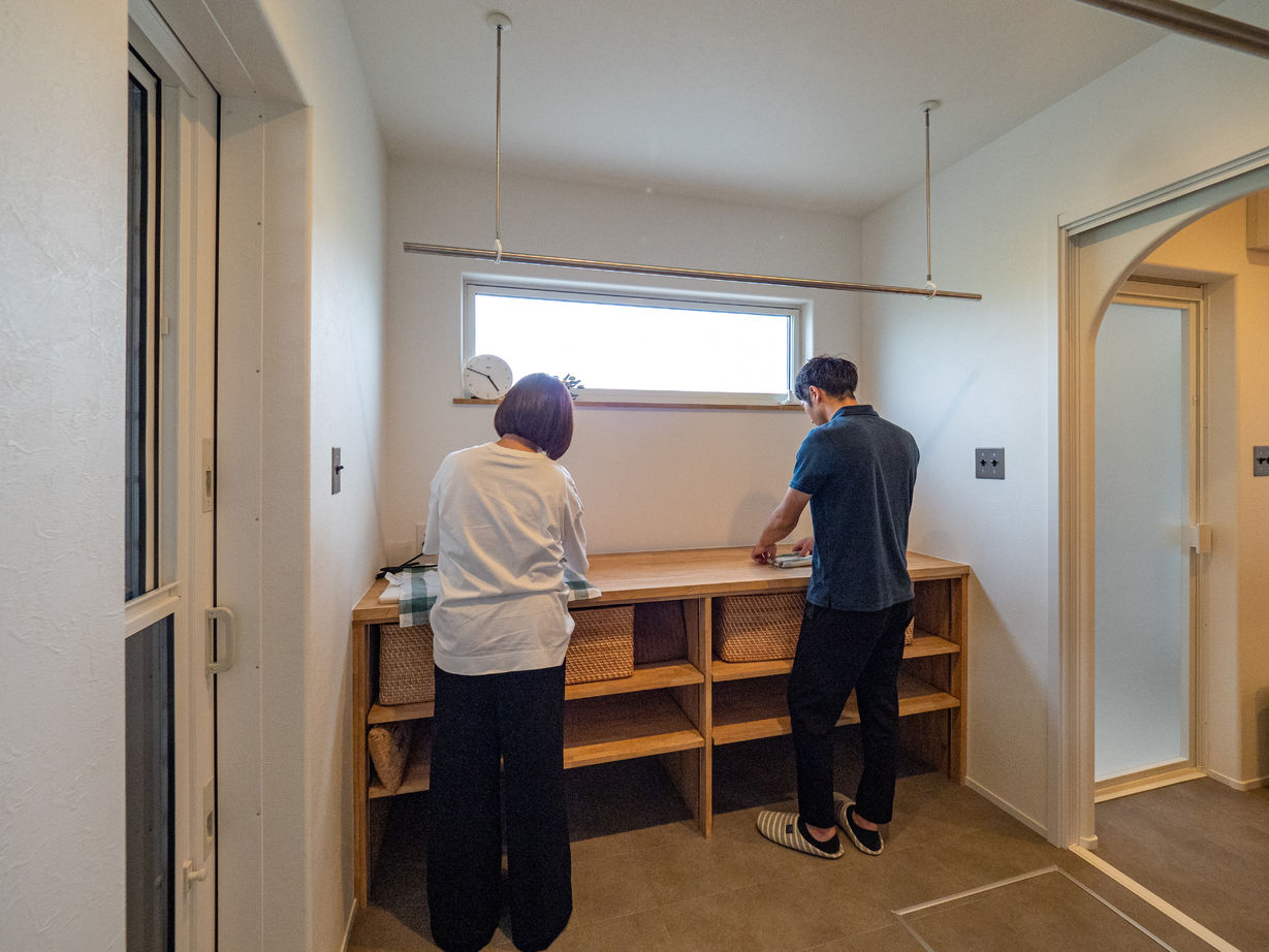 ドヒハウス 【2500万～2999万円台／ガレージハウス】３匹の猫と暮らす家事動線に拘ったナチュラルなお家の建築実例画像3