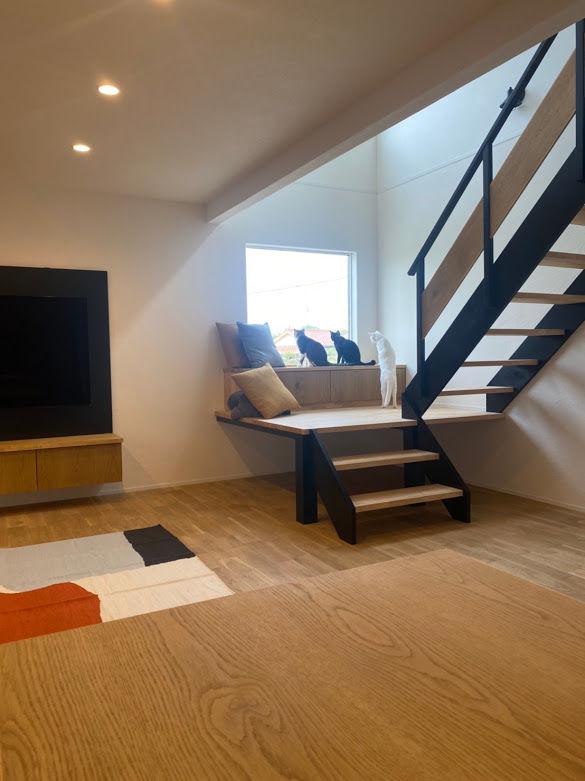 ドヒハウス 【2500万～2999万円台／ガレージハウス】３匹の猫と暮らす家事動線に拘ったナチュラルなお家の建築実例画像4