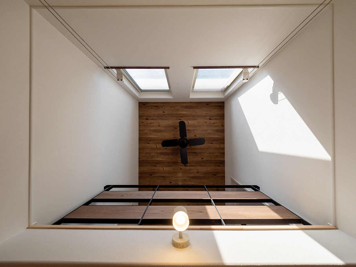 ドヒハウス 【2500万円～2999万円／木の空間／スケルトン階段】ログハウスみたいに開放的で自然体になれる家の建築実例画像4