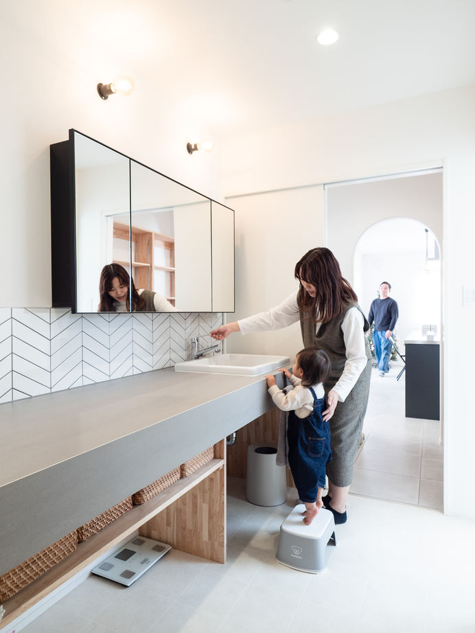 ドヒハウス 【2500万～2999万円】シンプルに造作、一階で完結する家の建築実例画像8