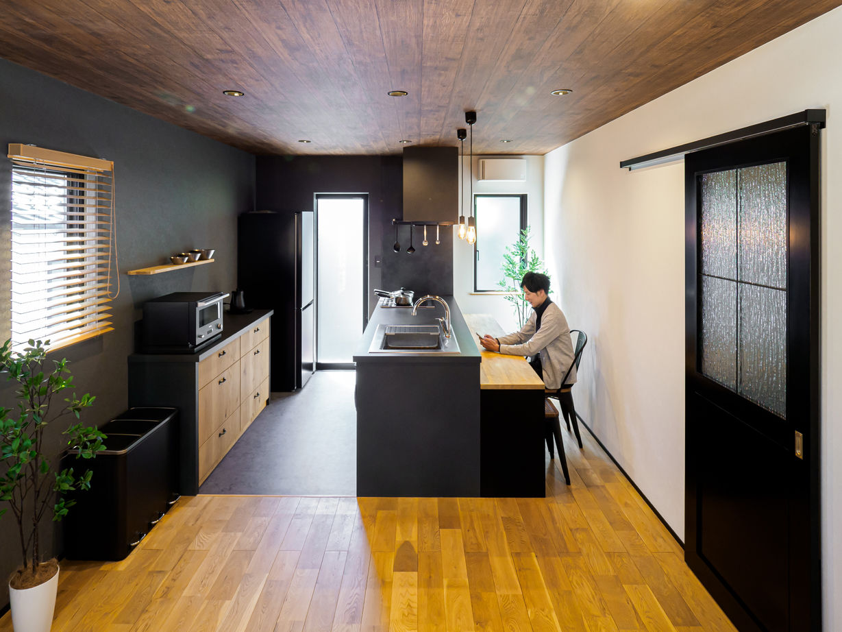 ドヒハウス 【間取り図有/1000万円台/平家/2LDK／ガレージ】男の夢実現平屋ガレージハウスの建築実例画像7