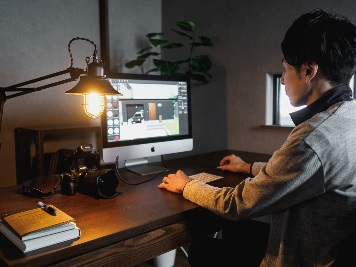 ドヒハウス 【間取り図有/1000万円台/平家/2LDK／ガレージ】男の夢実現平屋ガレージハウスの建築実例画像8