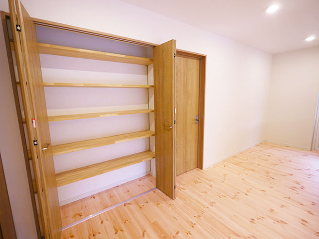 コスモホーム 【3LDK/1500万円/木の家】自然素材をふんだんに使った収納力抜群の家の建築実例画像6