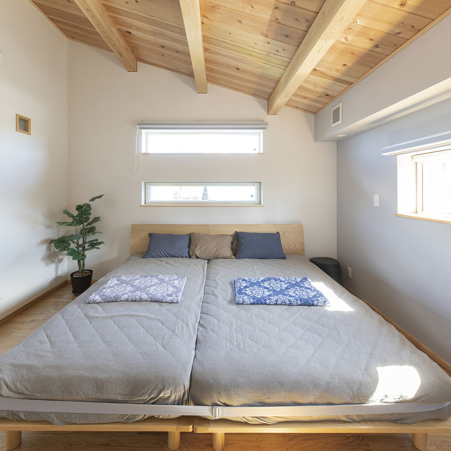 棟匠 シンプルだからこそ、居心地がいい。木のぬくもりと全館空調の快適さに包まれた、のびのび暮らせる住まいの建築実例画像7