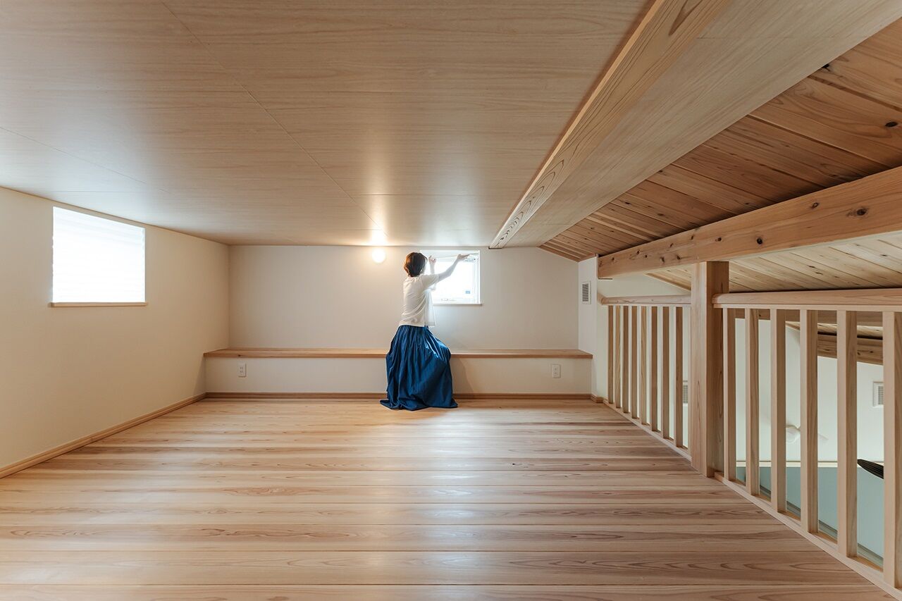 棟匠 無垢材を使った住まいの心地よさと平屋ならではの暮らしやすさを実感の建築実例画像6