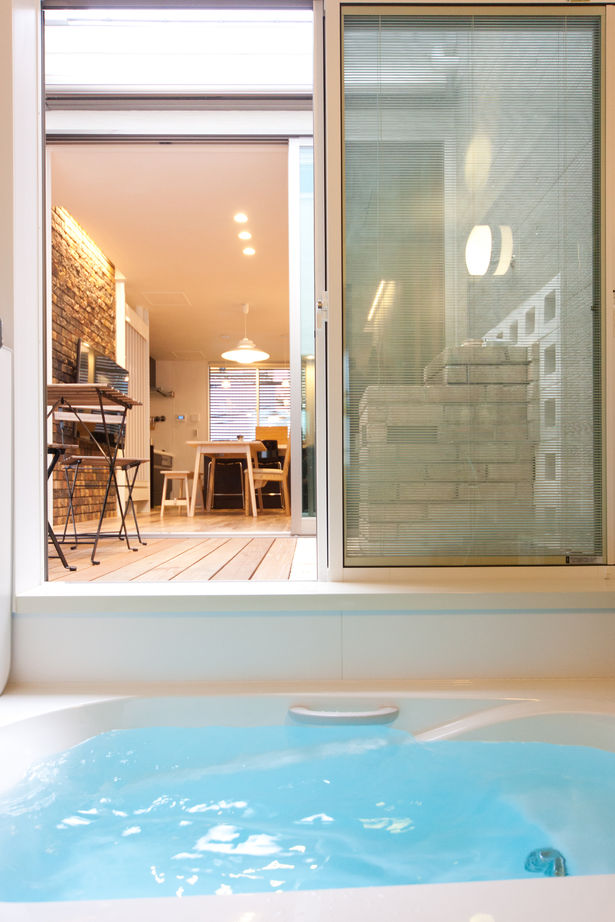 ジューケン 【街中狭小地23坪】中庭でバーベキューができる×ビルに挟まれたコンパクトな家の建築実例画像8