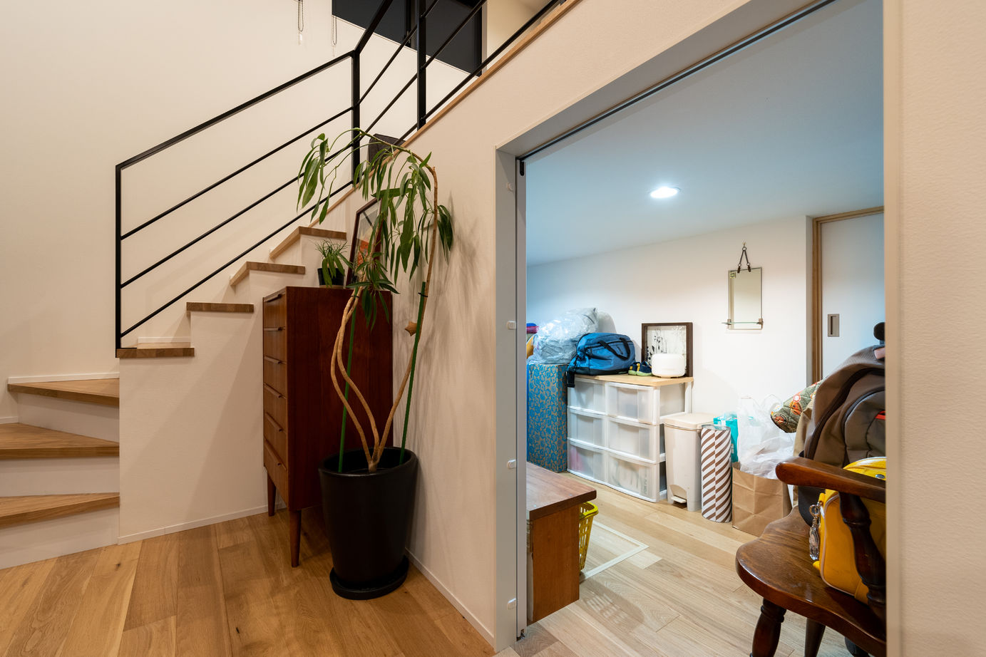 ジューケン 【変形狭小地／28坪】難しい地型でも諦めない／ 設計力で土地代も抑える「スキップフロアの家」の建築実例画像9