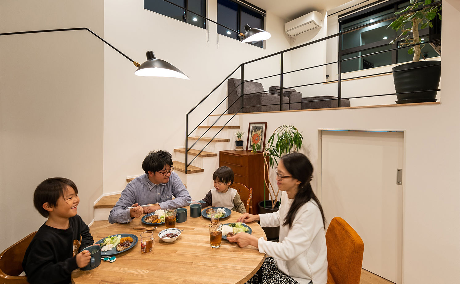 ジューケン 【変形狭小地／28坪】難しい地型でも諦めない／ 設計力で土地代も抑える「スキップフロアの家」の建築実例画像10