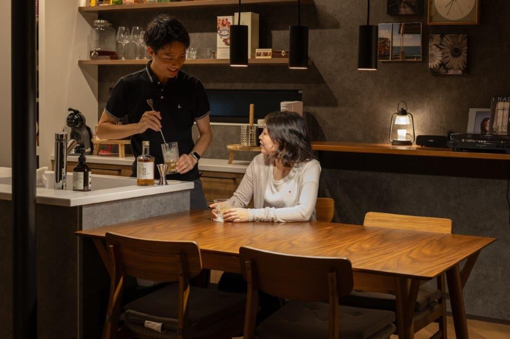 ジューケン 【土地面積約42坪】変形地の苦手をくの字で解消。陽射したっぷりなガーデンスペースのある家の建築実例画像8