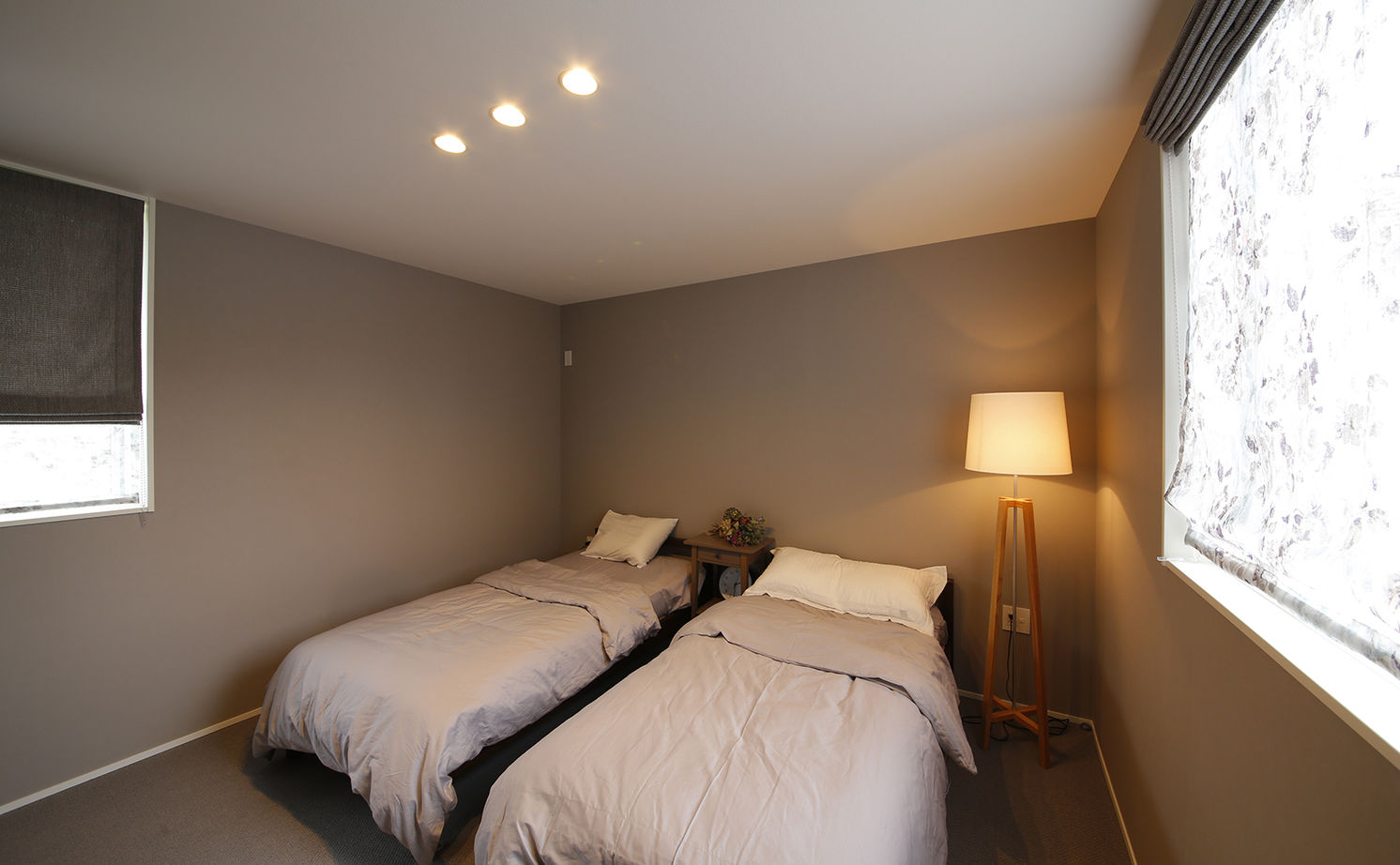 住空間設計Labo 【3000万円台・間取り図・豊中市】デザインも家事ラクも叶える。借景を活かす、光と緑を感じる中庭のある家の建築実例画像16